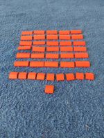 Lego grosse rote Dachsteine Abschluss
