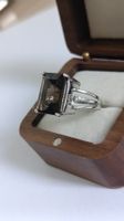 Bague en Argent Massif 925 – Quartz Fumé!