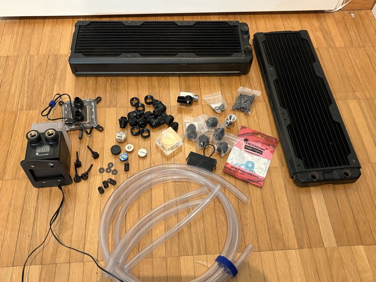 PC: PC Wasserkühlung Komponenten Set ab 1.- – Usato da Allschwil venduto da leo_lft5
