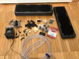 PC Wasserkühlung Komponenten Set ab 1.-