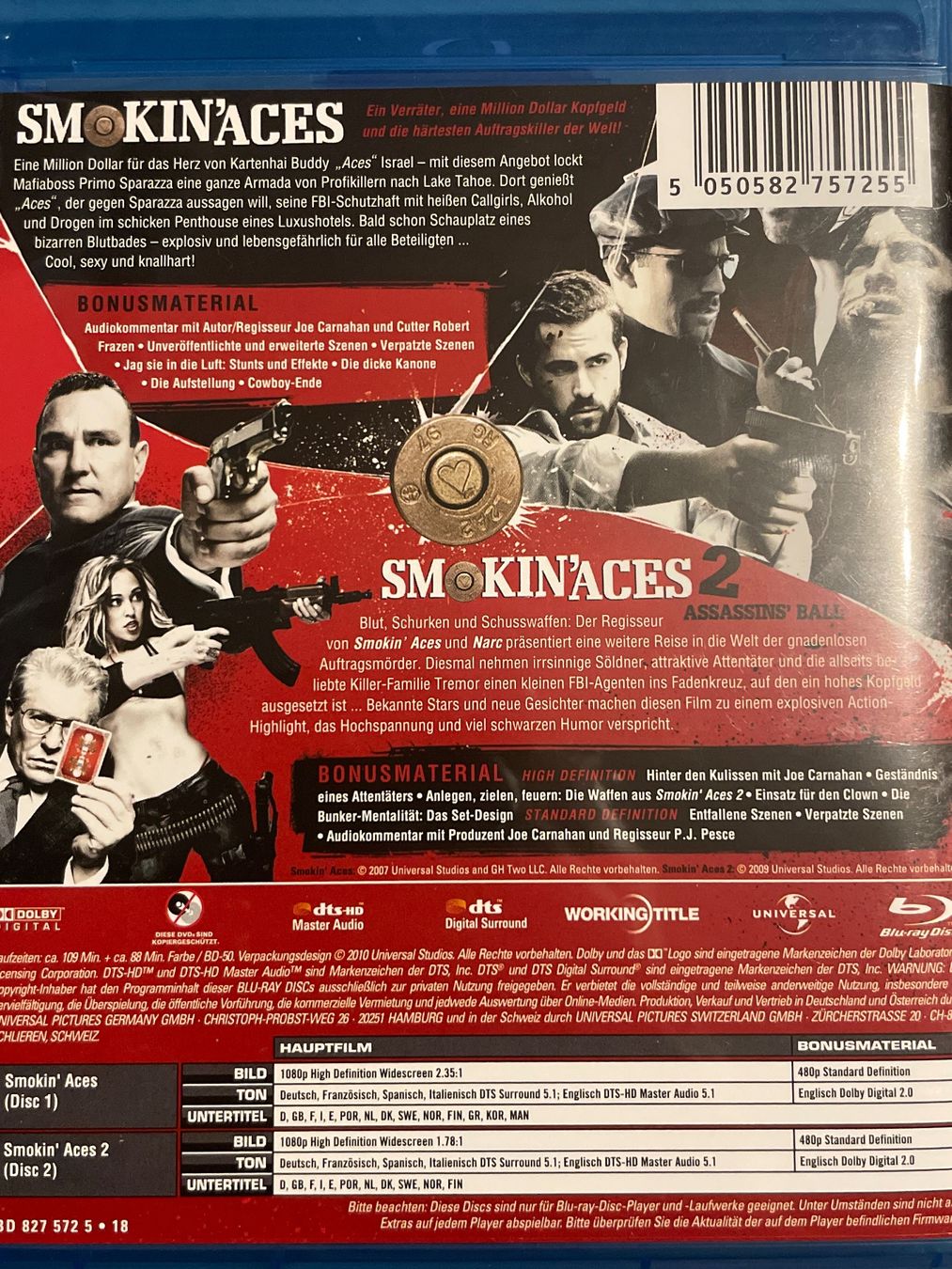 Tous les DVDs: Smokin' Aces 1 + 2 – Neuf (Voir description) à Waldenburg par Gonzo8 1