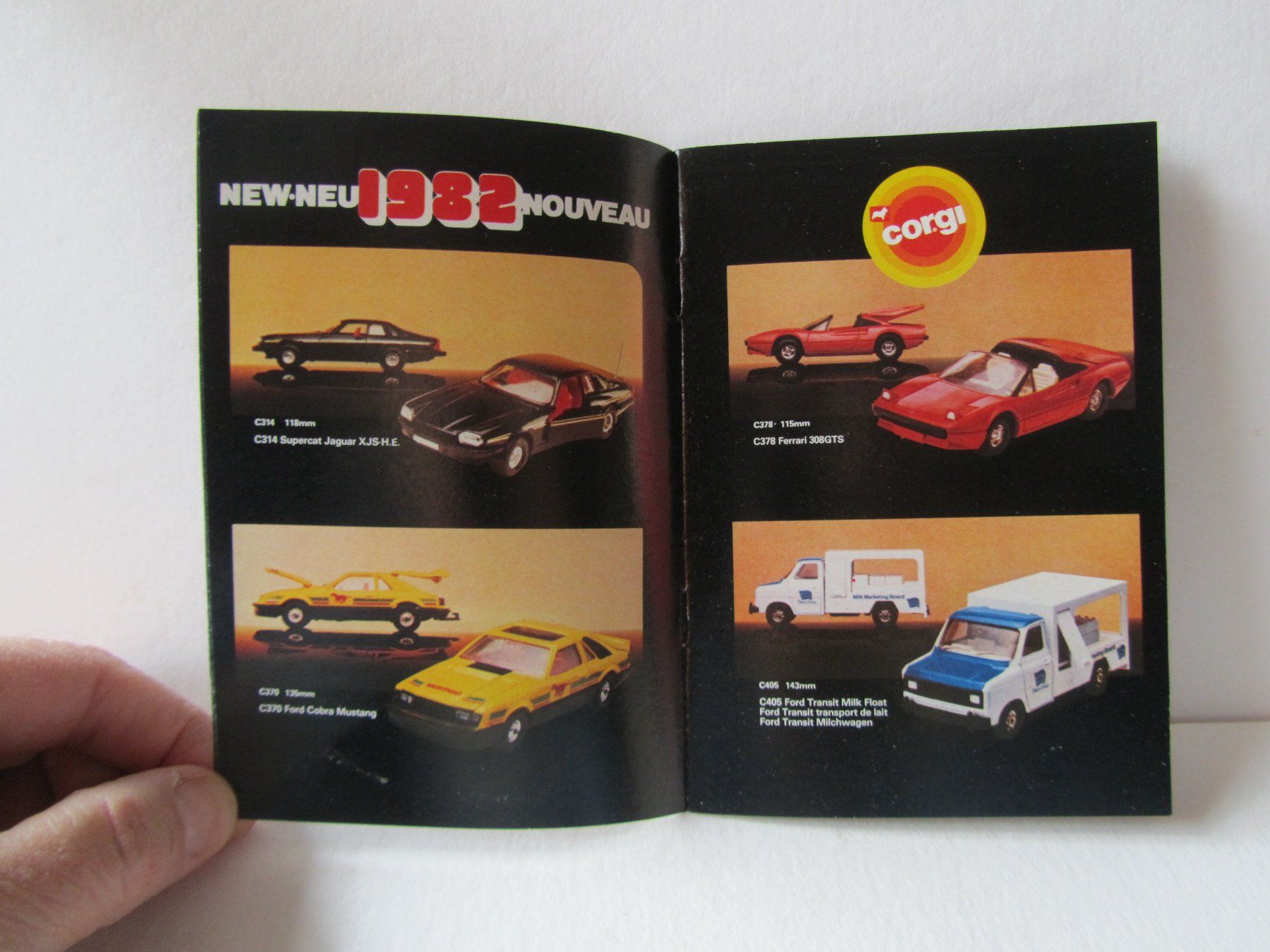 Corgi Toys Modellini d'auto: Corgi Toys, Katalog von 1982 – Usato da Weiningen ZH venduto da dietsch57 2