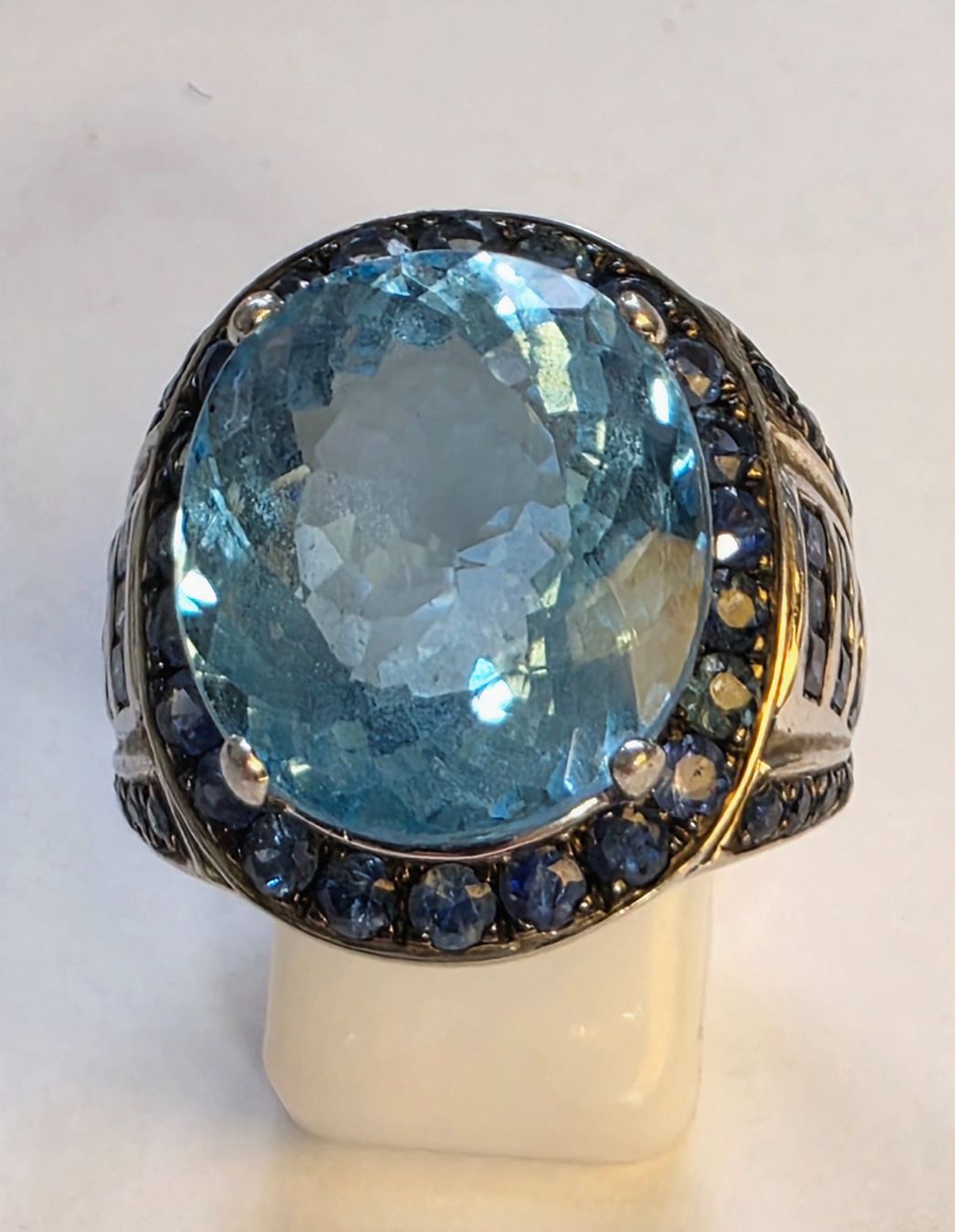 Ringe: Blau Topas Safir Ring – Neu (gemäss Beschreibung) aus Zürich von adriben 6