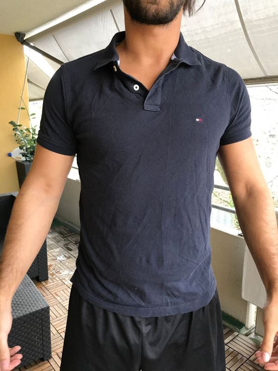 Tommy Hilfiger PoloShirt, dark blue Kaufen auf Ricardo