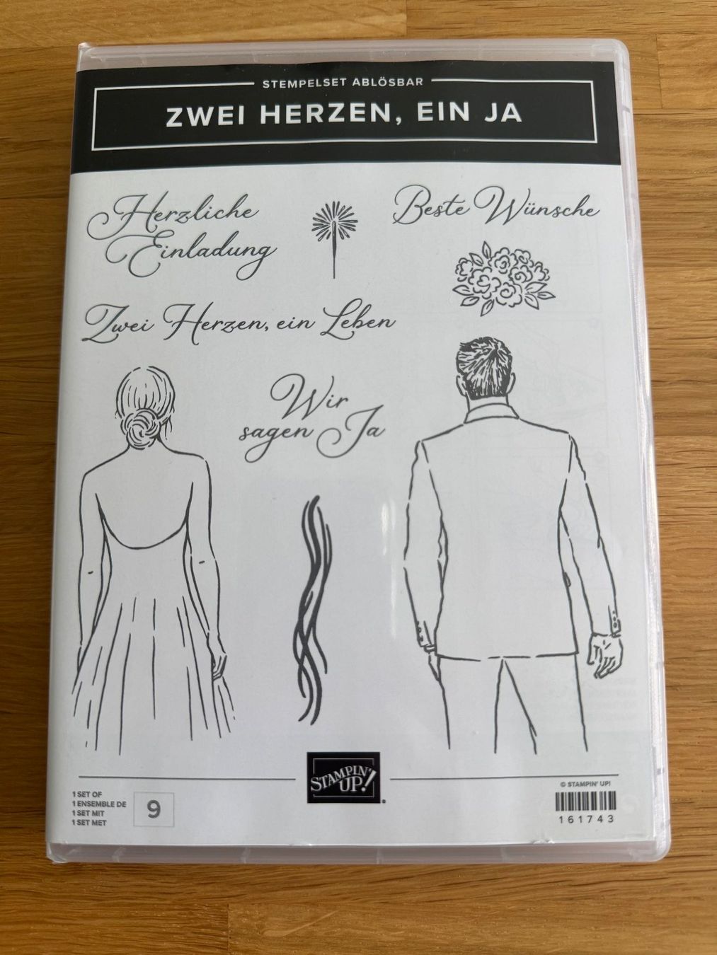 Stampin' up! Stempel: Zwei Herzen, ein Ja von Stampin Up / A – Gebraucht aus Neukirch (Egnach) von muolen