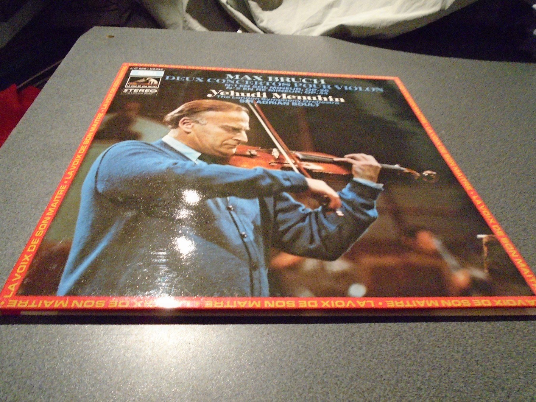 Dischi in vinile: Schallplatte Max Bruch, Deux Concertos pour Violon – Usato da Zürich venduto da abraxas1291