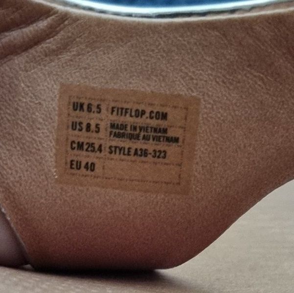 Fitflop Scarpe da donna: FITFLOP Slipper, gold / rotgold, Gr 40 – Usato da Basel venduto da Mamaree 6