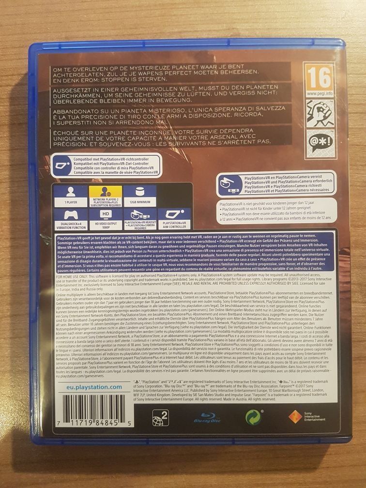 Sony Giochi: Farpoint – Usato da Winterthur venduto da Men_in_black 1