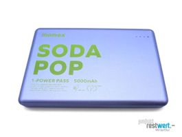 MOMAX - 1-Power Pass 5000mAh Powerbank magn., blau