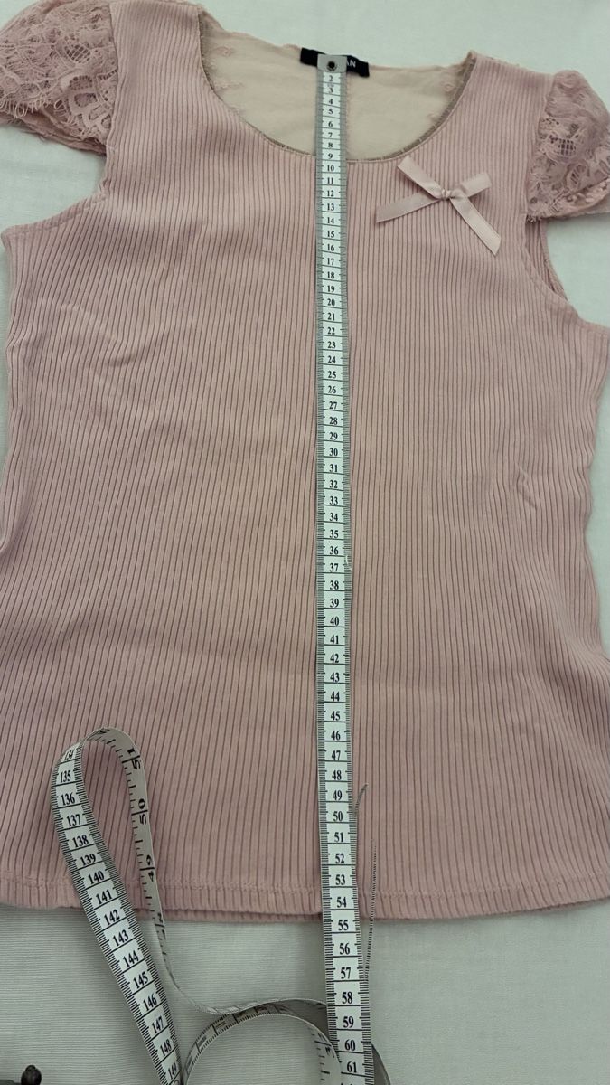 Top: Morgan Top in Altrosa mit Spitze, Grösse S – Nuovo (secondo la descrizione) da Bäretswil venduto da Viechel 3