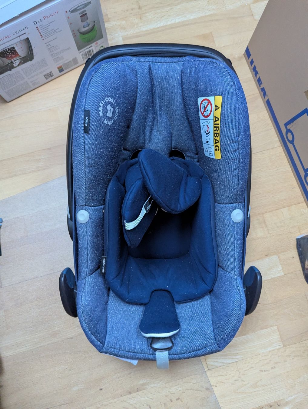 Maxi-Cosi Seggiolini per auto: Maxi-Cosi Pebble Pro i-Size Babyschale blau – Usato da Winterthur venduto da pbl187 1