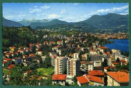 Lugano-Paradiso, Panorama, 1968, gelaufen