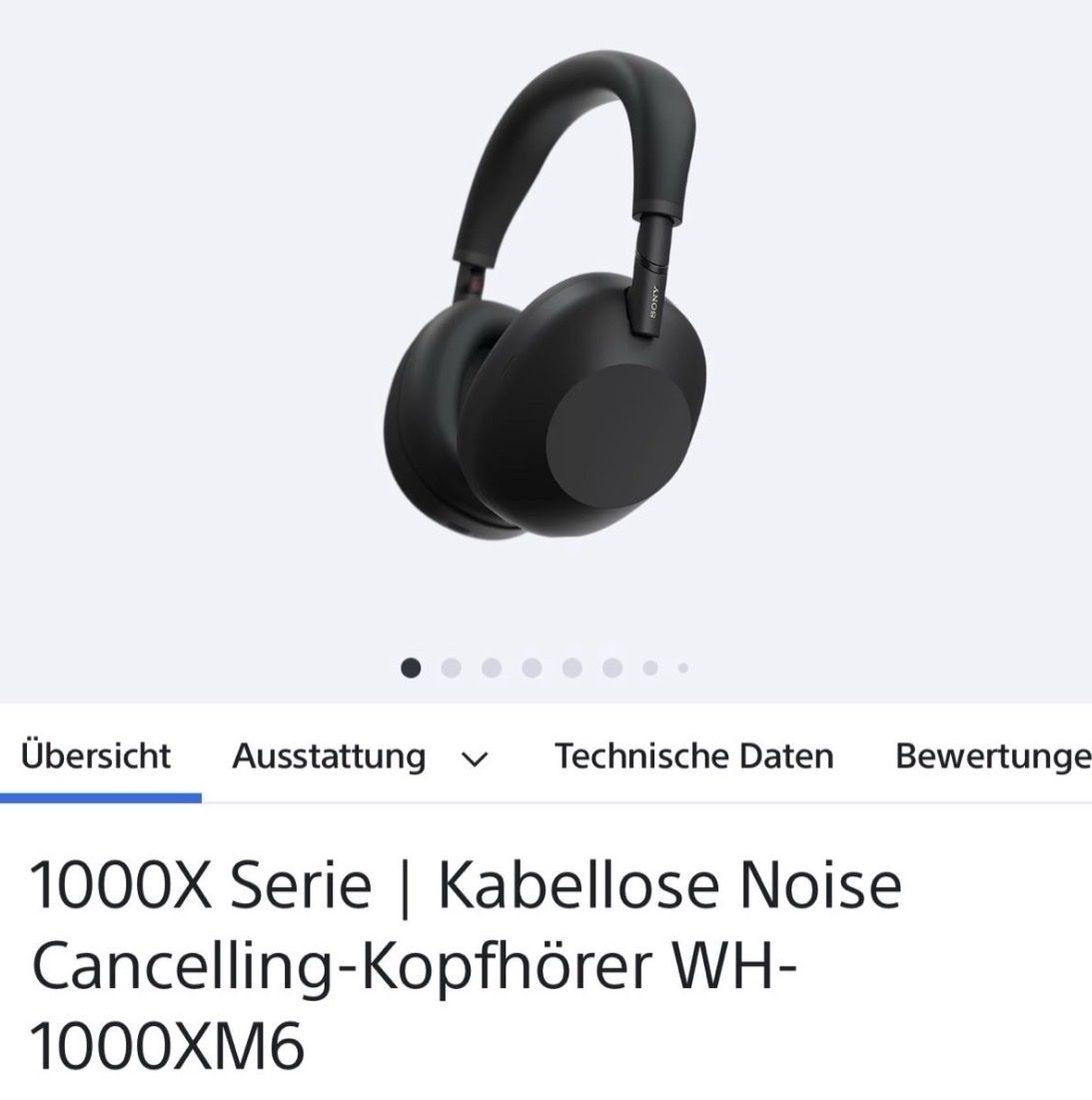 Sony Cuffie: Sony XM6  – Nuovo (secondo la descrizione) da aubonne venduto da x_yz