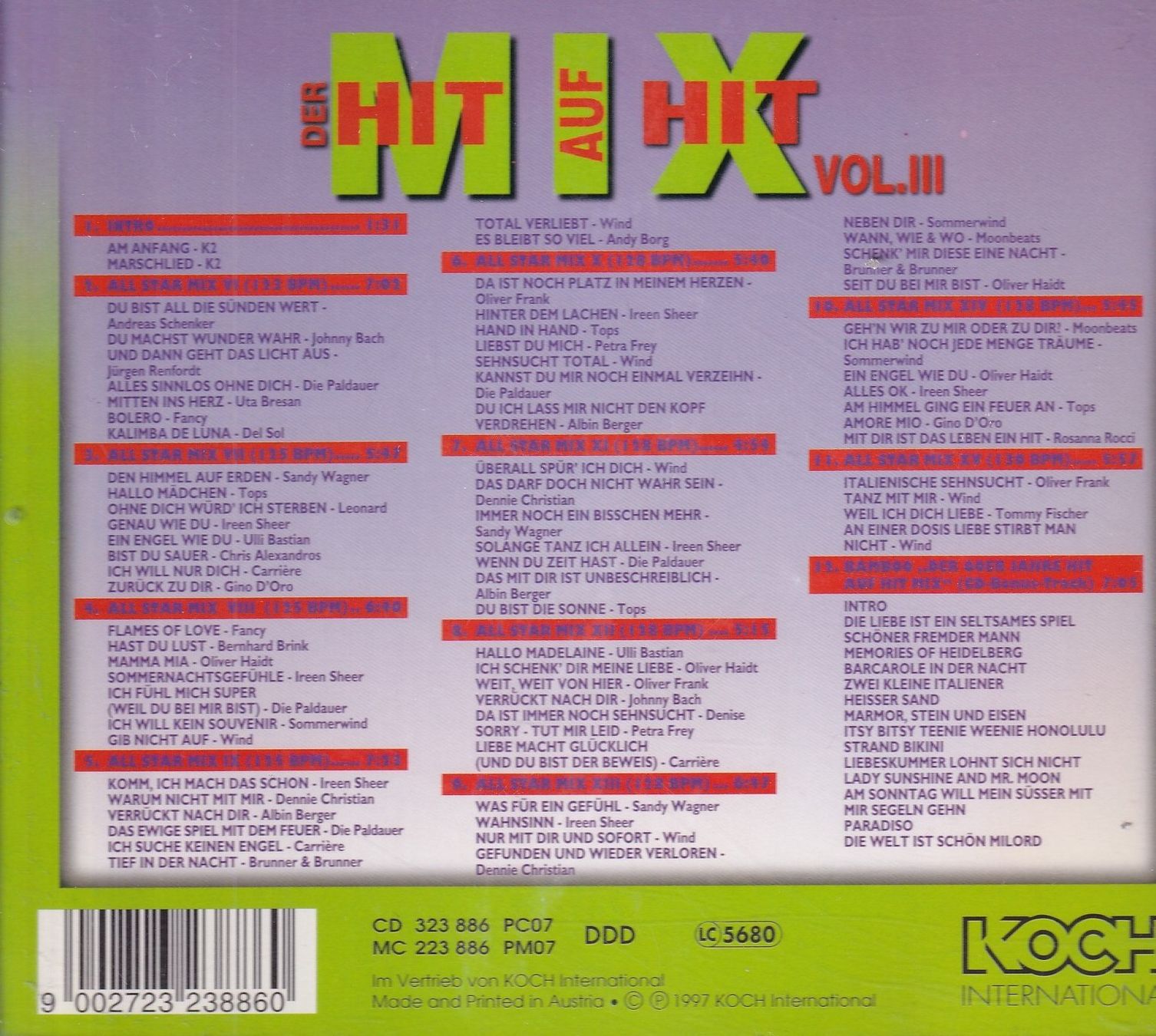 CDs: CD ab Fr. 1.--, Der Hit auf Hit Mix - Vol. III – Gebraucht aus Lausen von Mondeo10628 1