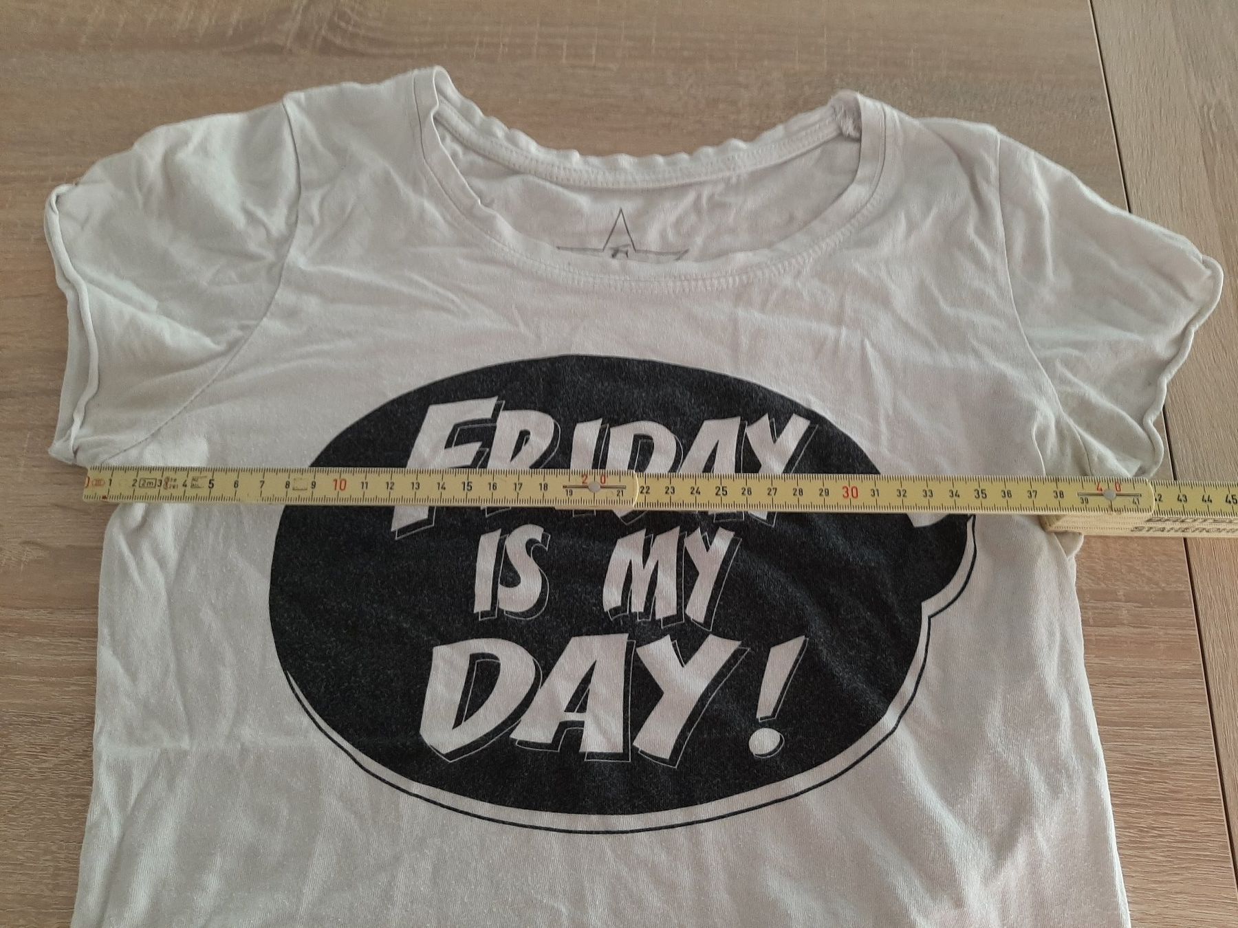 T-Shirts: T-Shirt mit lustigem Spruch, Gr. M – Gebraucht aus Menziken von Rien1 1