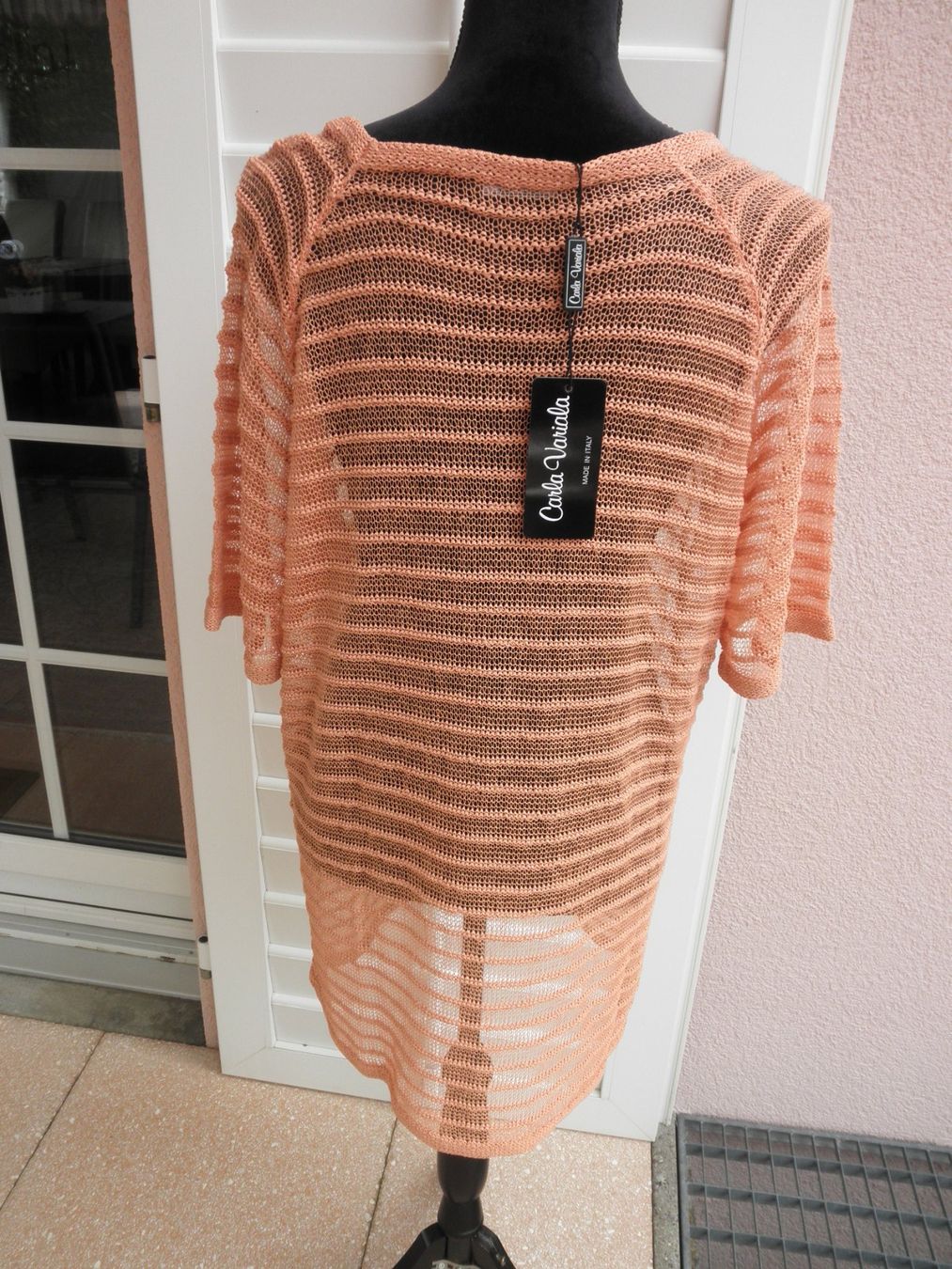 Pulls & Sweat-shirts: Carla Variala Lochstrick Seide – Neuf avec emballage d'origine à Buttwil par Engelhaar 3