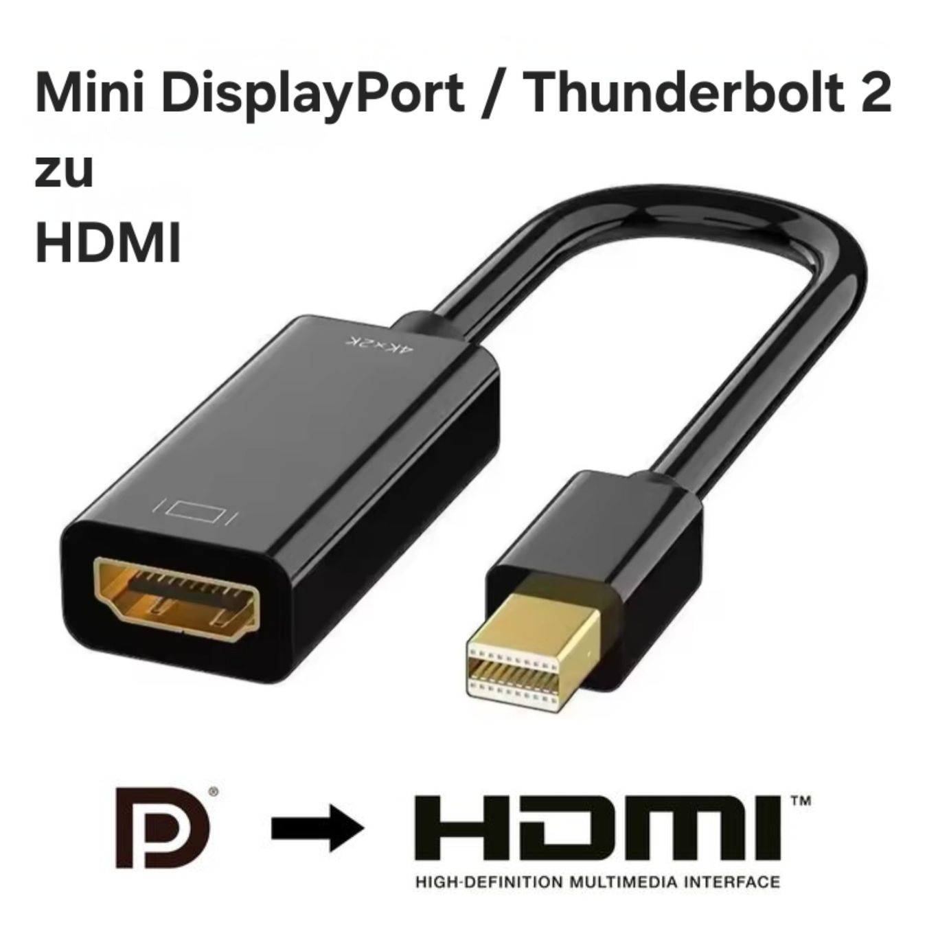 Laufwerke & Adapter: Mini DisplayPort --> HDMI Adapter / Digitec CHF 30.90 / DP – Neu und originalverpackt aus Uster von -FPS-