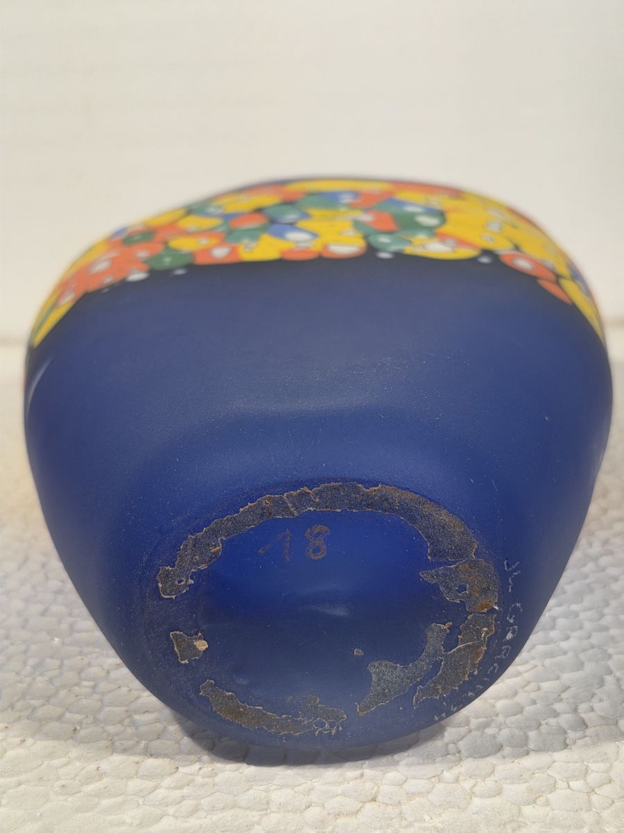 Vasi & Recipienti: Jean-Luc GARCIN Colourful, Unique Design Vase – Usato da Lausanne venduto da artnouveau04 6