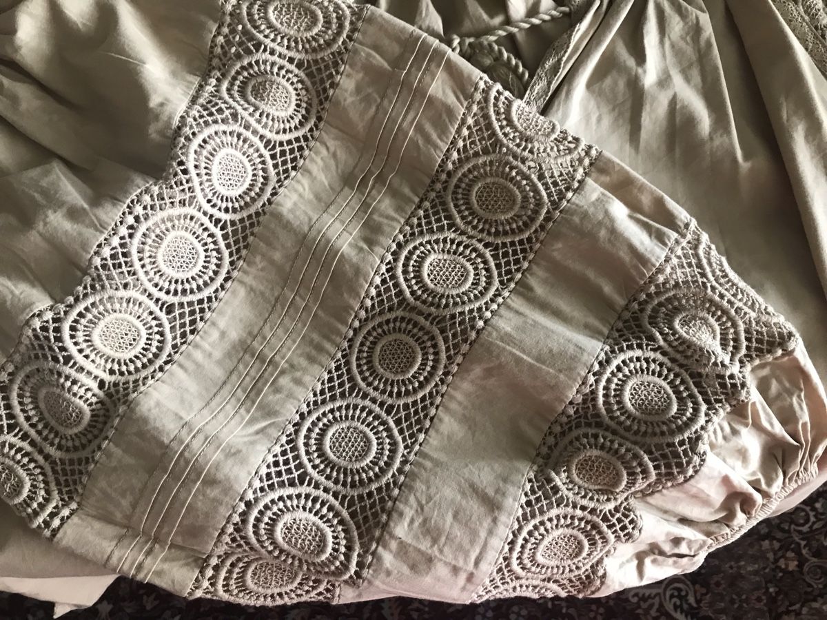 Top: Ibana - top beige avec guipure – Nuovo (secondo la descrizione) da Pully venduto da avben 3
