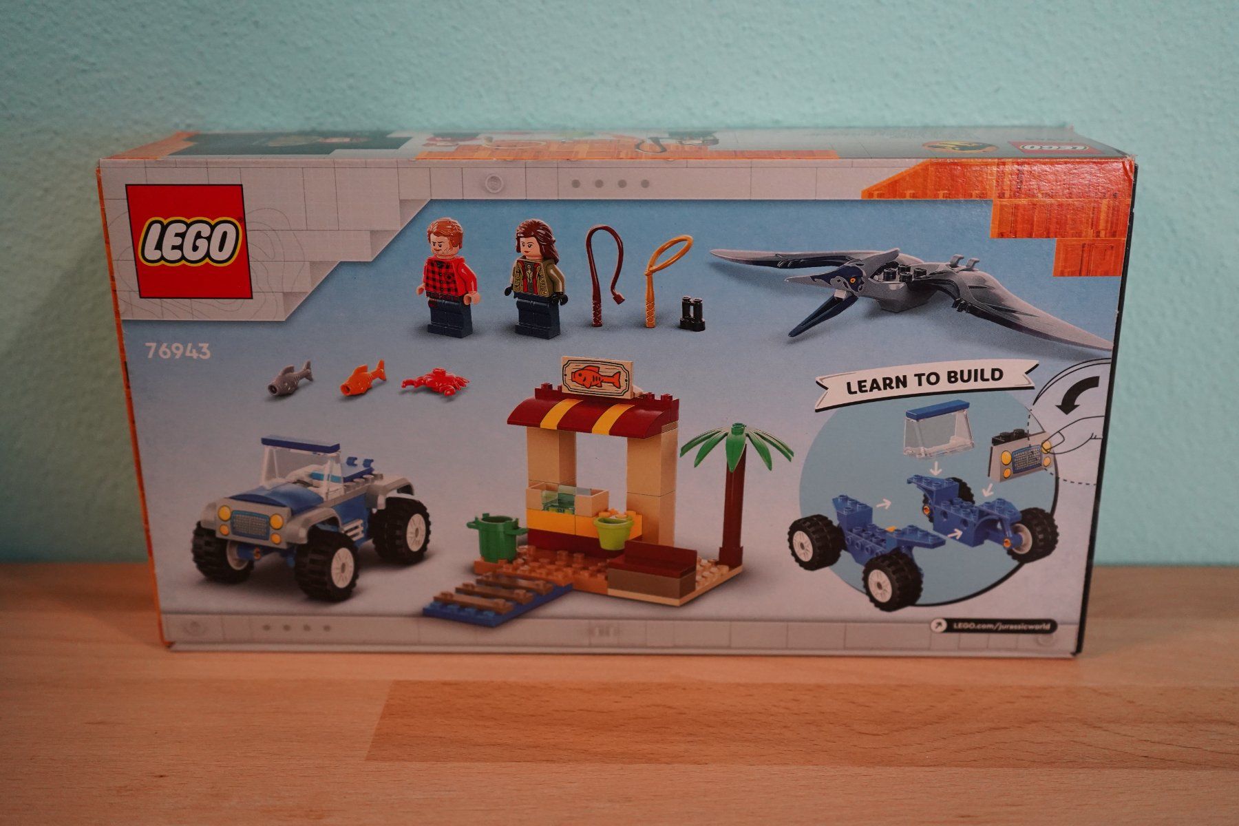 Lego Kit di costruzioni: LEGO 76943: Jurassic World Pteranodon-Jagd – Nuovo e nell'imballaggio originale da Zürich venduto da Backscope 2
