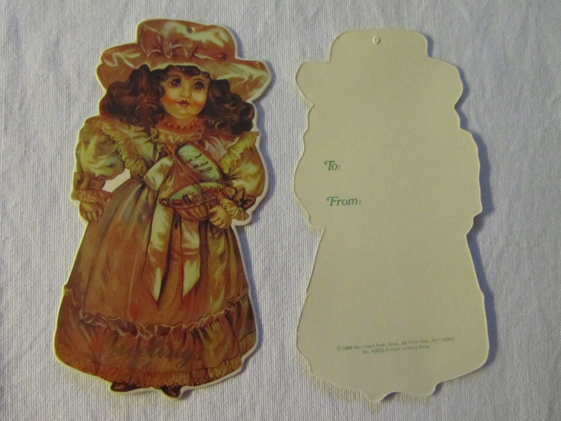 Cartoline: Geschenk-Anhänger "Charming Doll " – Nuovo e nell'imballaggio originale da Basel venduto da spinne02 4