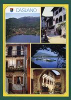 Caslano, 1992, gelaufen, 5 Ansichten, Grossformat