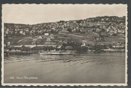 Carte P de 1946 ( Pully / Vue générale )