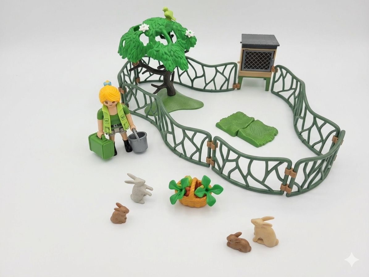 Playmobil Giocattoli: Playmobil, Hasengehege – Usato da Gunzwil venduto da Zappelhans