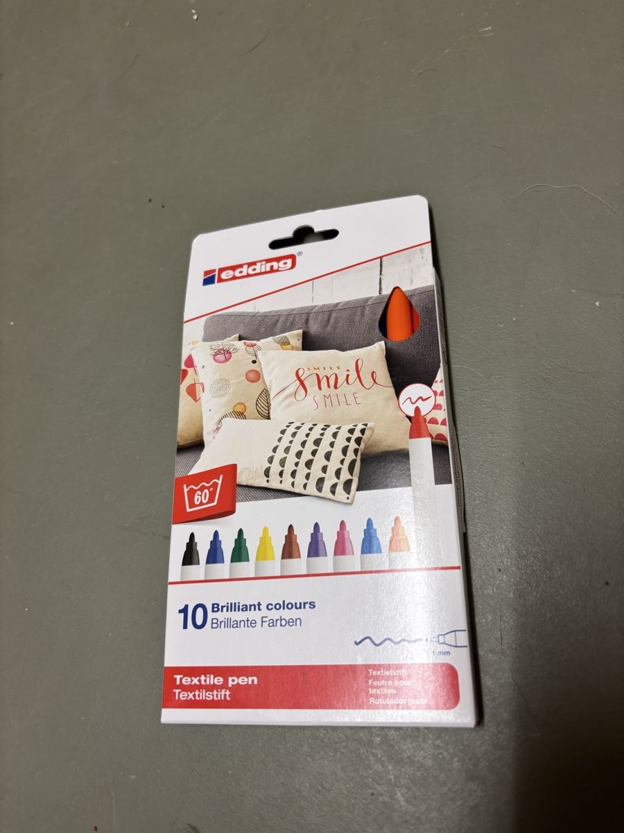 Stylos & Marker: Edding Textilstift Set - 10 Farben, Neu & Originalverpackt – Neuf (Voir description) à Bürglen TG par Gitzi