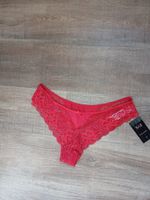 Damenslip rot Spitze Grösse L neu mit Etikett