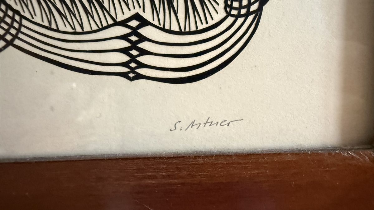 Grafica & Litografie: Feiner Schweizer Scherenschnitt „Lebensbaum“ – Usato da Basel venduto da dafal4059 1