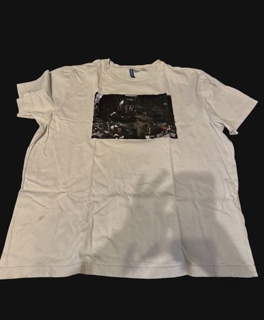 T-Shirt Star Wars Motiv weiss 