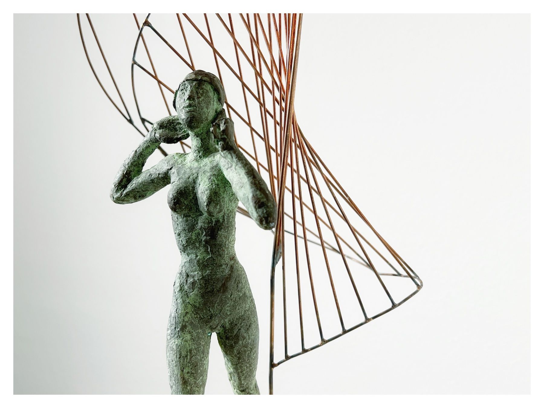 Sculture & Statue: Hans Erni. Sehr seltene Bronce-Skulptur. – Usato da Solothurn venduto da Spektrum007 2