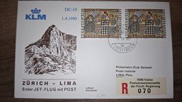 KLM Zürich - Lima 01.06.1980