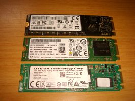 1 stück 128gb m.2 ngff (serial ATA) ssd. Getestet.