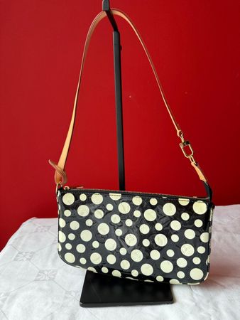 Louis Vuitton x Kusama Pochette dots schwarz/weiss, 2012