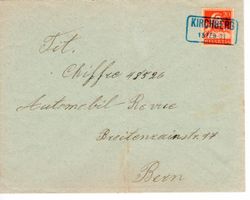 Brief, Kirchberg 1931