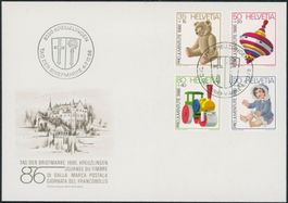 1989 - Tag der Briefmarke - Kreuzlingen - Brief - Juventute