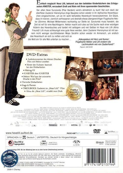 Alle DVDs: DVD - Hexe Lilli 1+2 – Gebraucht aus Embrach von disc-planet 1