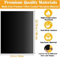 Grillmatten für Gasgrill Antihaft Grillfolie PFOA 40x33 cm