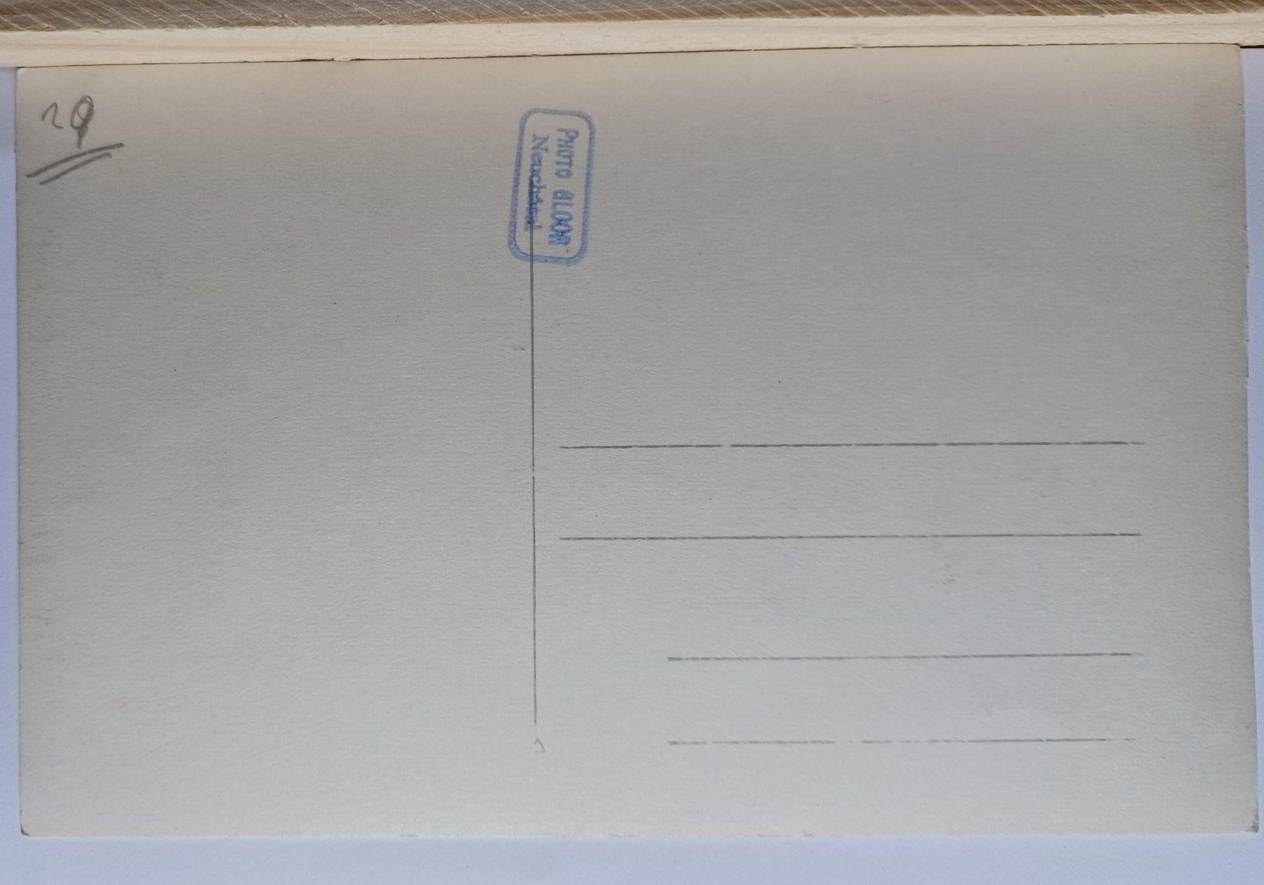 Cartoline postali: Wo, ??? Photo Gloor, Neuchatel – Usato da Aarau Rohr venduto da mgvw 1