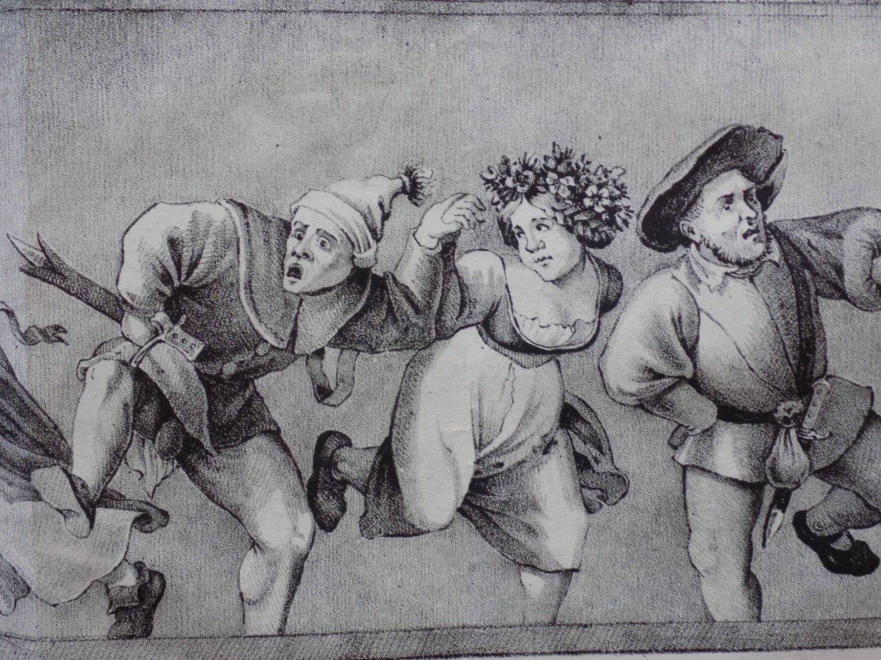 Incisioni: Bauerntanz nach Holbein – Usato da Risch venduto da Rischli15 8