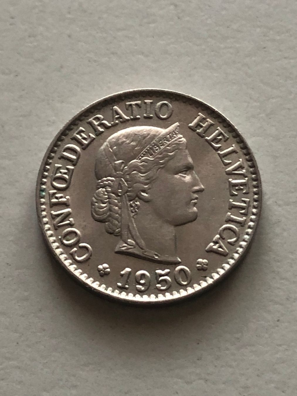 Alle Münzen: 10 Rp. 1950 unz. – Neu (gemäss Beschreibung) aus Schötz von Odpa