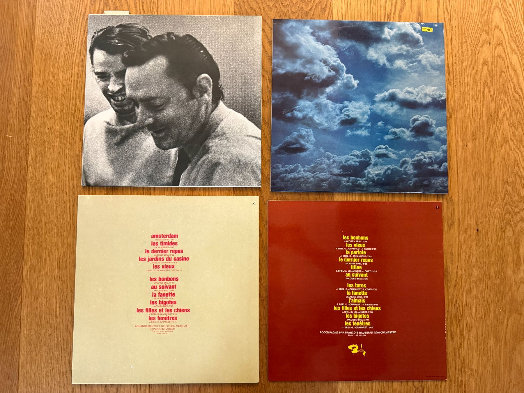 Dischi in vinile: 4x Disques Vyniles 33 Jacques Brel – Usato da Founex venduto da MaevaMatahi 1