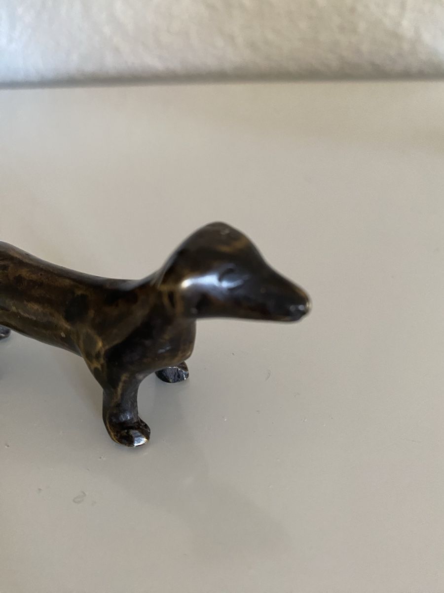 Statuette: Bronze, kleiner Dackel – Nuovo (secondo la descrizione) da Zürich venduto da eileenchen1 6
