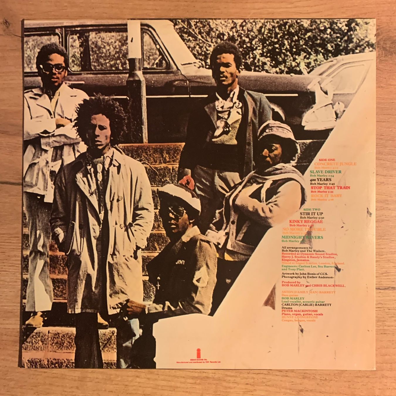 Vinyles: BOB MARLEY - CATCH A FIRE...RE US...VG++/VG++ – D'occasion à Gals par Diskopat 1
