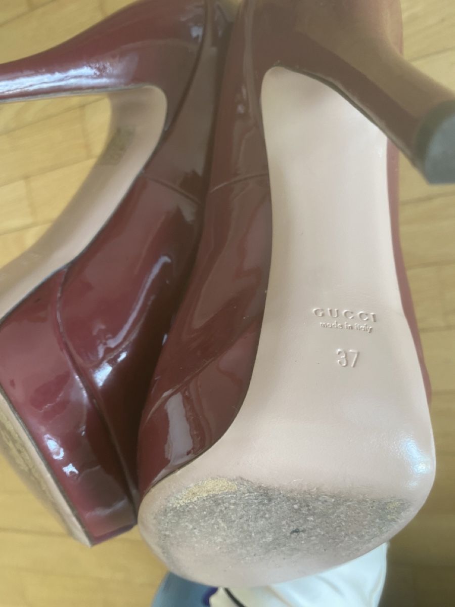Gucci Scarpe da donna: Escarpins Burgundy Gucci – Usato da Versoix venduto da wen_75xm 4