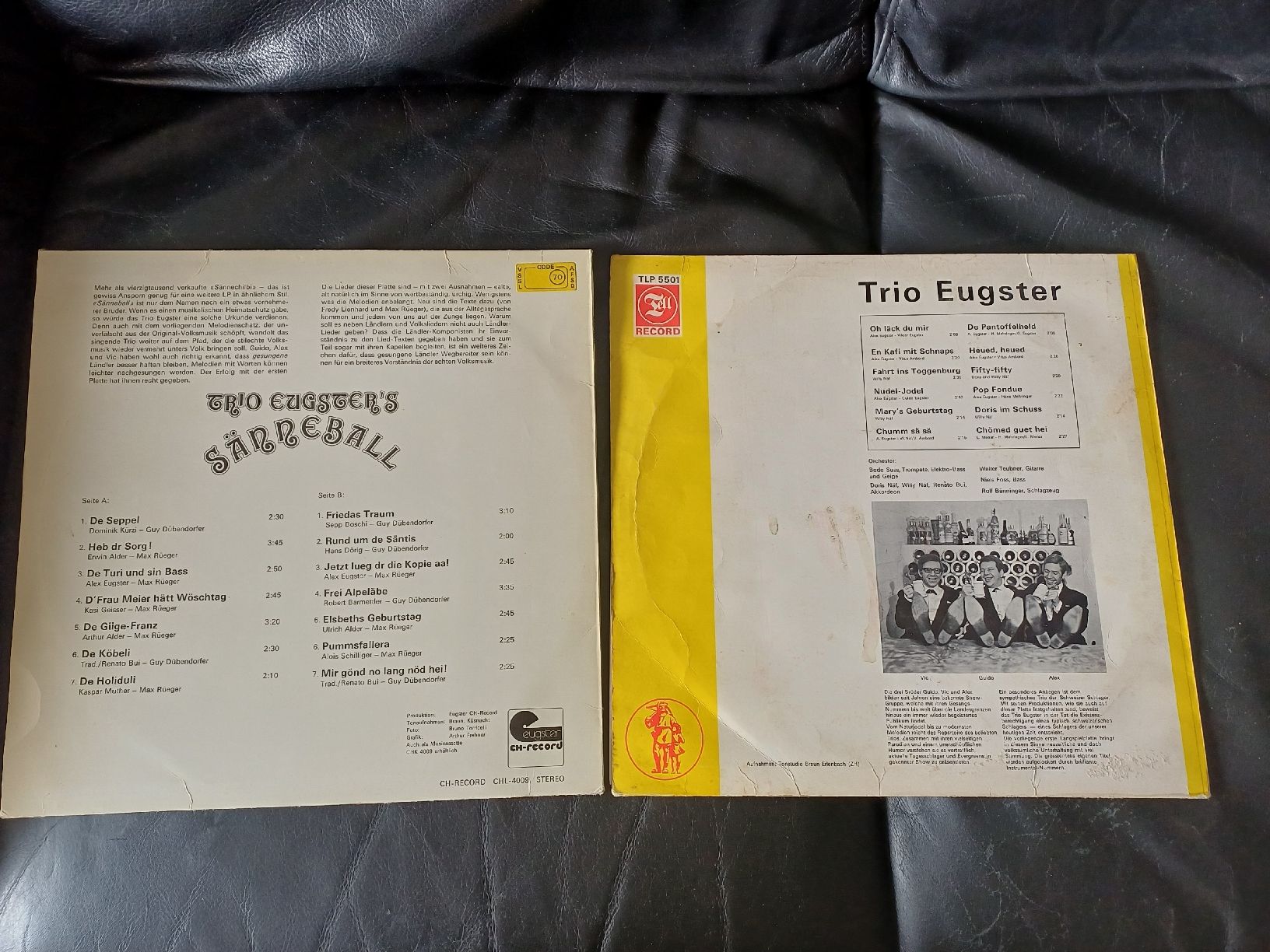 Dischi in vinile: Trio Eugster Schallplatten Konvolut 7 Stücke  – Usato da Ebersecken venduto da Napf08 2