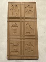 Holzmodel/Springerlemodel, Tiere, Vögel, Pilze, Holz