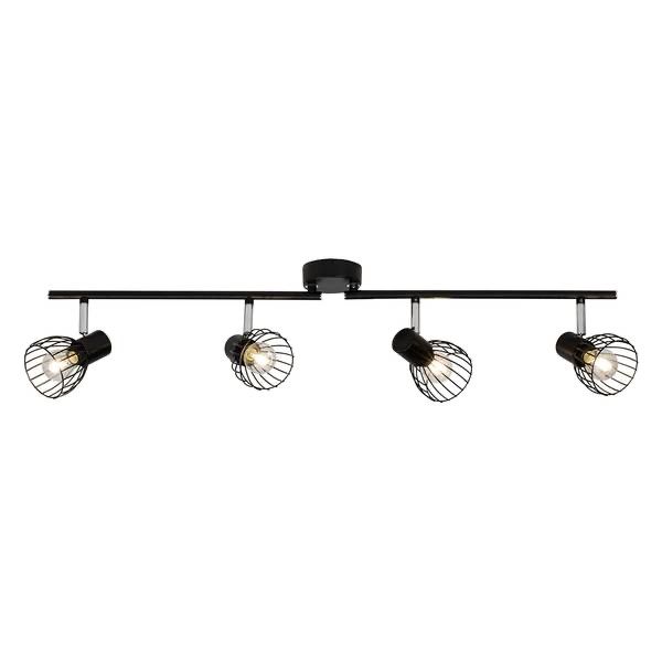 Lampade: Schwarzer Deckenstrahler 4-flammig – Usato da Wetzikon ZH venduto da tob_kd57 1